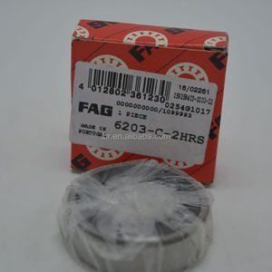 Rodamiento de Bolas de Ranura Profunda FAG de Alta Calidad, 6203-C-2HRS 17*40*12mm, para Lavadora y Motor de Automóvil - Product Image 6