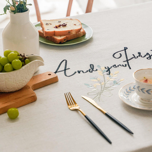 Wholesale Cheap Woven Linen <b>Tablecloth</b> Waterproof Disposable & Oilproof for Wedding and Dining Protection - Product Image 5