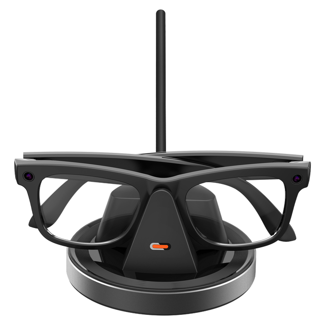 AI Glasses Charger Charging Stand for Ray-Ban Meta & Oakley Smart Glasses Compatible with Wayfarer/Skyler/Headliner