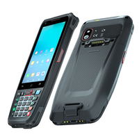 Terminal portable robuste avec scanner 1D 2D QR, Android 10.0, 4 pouces, pour la restauration, la logistique, la collecte de données, stock disponible