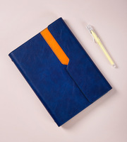 Carnet à spirales A5 personnalisé avec logo, couverture rigide en cuir PU, reliure à anneaux, couverture personnalisée, agenda promotionnel pour entreprise