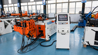 Máquina dobladora de tubos CNC de alta resistencia con motor y bomba para tubos de acero inoxidable/acero al carbono, máquina de doblado automático para uso centralizado