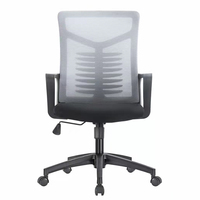 Vente en gros, meubles de maison, moderne, dos moyen, pivotant, ergonomique, bon marché, chaise de personnel, bureau, ordinateur, chaise en maille