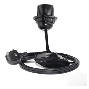 Cable de extensión de lámpara de sal de 6 pies, enchufe BS, Reino Unido, interruptor de encendido/apagado de 3 clavijas, 250V, cable de cobre puro de 0, 75 mm2 - Product Image 1