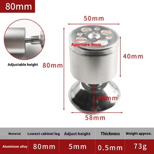 Hợp kim nhôm Chân tủ hỗ trợ chân cho TV bảng Sofa giường bán buôn - Product Image 4