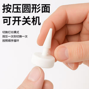 Antuke Bicycle Handlebar <b>Lights</b> Led Waterproof Plastic Resin <b>Bike</b> Safety <b>Light</b> <b>For</b> Road <b>Mountain</b> <b>Bikes</b> - Product Image 2