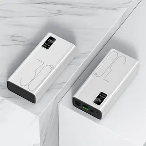 Power Bank kapasitas tinggi, Power Bank ramping 2023 mAh pengisian daya Cepat PD 22.5W Model baru 30000