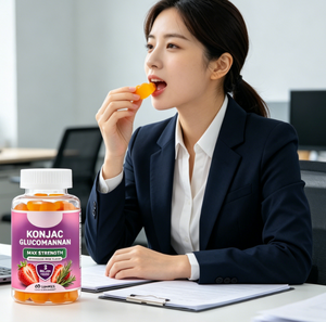 Gummies de Glucomannane de Konjac 60 unités |   Saveur Pomme Force Maximale avec 3 Milliards de UFC pour le Bien-être Quotidien - Product Image 4