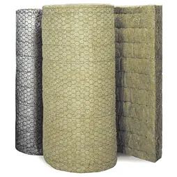Fireproof Rock Wool Blanket Mineral Wool For Heat Insulation Mineral Wool Roll