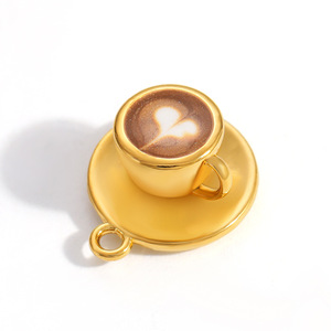 Dijes de Acero Inoxidable para Joyería DIY, Accesorios de Colgantes Coloridos de Mariposa, Estrella de Mar y Flor para Manualidades, Unisex, Origen Yiwu - Product Image 3