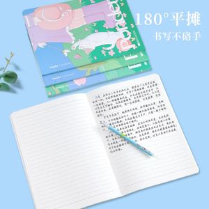 สมุดบันทึกเย็บเล่มแบบนุ่ม ปกอ่อน สำหรับโรงเรียน/สำนักงาน พิมพ์ลายตามสั่ง สมุดจดบันทึก/ไดอารี่สำหรับเด็กผู้หญิง - Product Image 5