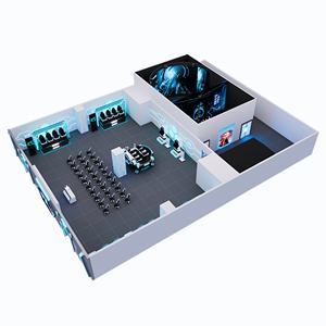 مدينة ملاهي الواقع الافتراضي Oculeap VR Theme Park ، آلة محاكاة d جديدة ، مورد 5D 7D 9D 12D VR Park Las Vegas - Product Image 5