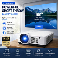 Projecteur laser à courte focale Panasonic PT-NMZ600C 6000lm, projecteur LCD WUXGA 1920x1200 pour salle de classe, salle de réunion, entreprise