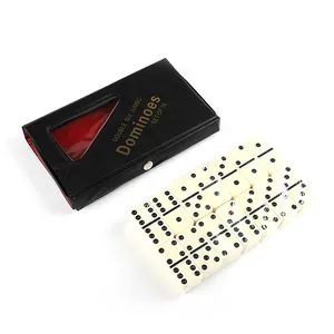 Fashion Promotion Gift Drinking Game Double 6 Domino In PVC Box Packaging
