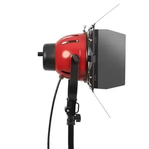 Mooie 800W Rode Kop Continu Licht Met Lamp Voor Studio Apparatuur Verlichtingsset Voor Fotografie Shooting 1 Pak Per Kartonnen Doos