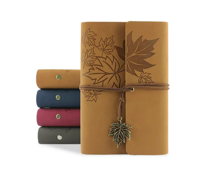 leather composition agenda planner notebook note book