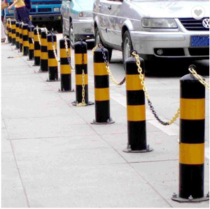 550 мм сверхмощный желтый столбик для стальной трубы дорожного движения - Product Image 2