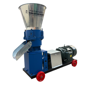 Nouvelle ligne de production de granulés d'aliments pour animaux <span class=keywords><strong>en</strong></span> acier inoxydable intégrée avec mélangeur vertical automatique, broyeur, convoyeur à vis, capacité de 500 kg/h - Product Image 2