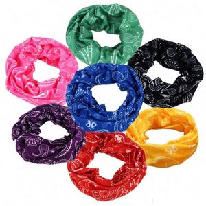 Promotional Cheap Seamless Polyester Customized Logo <b>Bandana</b> - Product Image 2