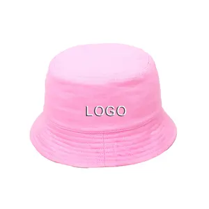 Fashion And Beautiful Everyday Cotton Style Sun Protection Bucket Hats Are Sold At The Most Favorable Price