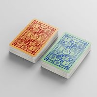 Cartes à jouer de poker personnalisées avec logo sur mesure OEM |   Jeu de cartes de taille standard pour casino et divertissement à domicile