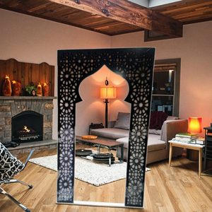 Décoration murale en acrylique de style marocain à motifs géométriques pour le Ramadan, art mural Mehraab, prière, mosquée, chambre, haute qualité - Product Image 4