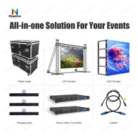 4m X 3m Panneau Led Grand support intérieur extérieur Location de scène Affichage Led Écrans de signalisation numérique