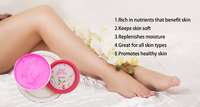 Crème pour le corps OME au beurre corporel biologique de marque privée avec lotion à faible quantité minimale de commande aux herbes Crème fouettée faite à la main OEM privé personnalisable