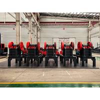 PE-Serie Tragbarer Kleiner Backenbrecher mit Bodenrahmen, Dieselgenerator und Elektromotor