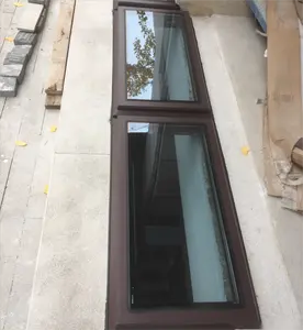 Top Window Glass Glazed Sliding Opening Pyramid Skylight For A Flat Roof Extension Pyramid Roof Window