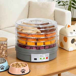 Máquina Deshidratadora de Frutas para Uso Doméstico, Mini Deshidratador de Verduras de 5 Niveles y 350W, Secador de Alimentos - Product Image 5
