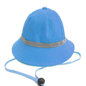 Dairui Unisex cappello da esterno per bambini fascia riflettente regolabile cinturino protezione solare cappello con stile <span class=keywords><strong>pescatore</strong></span> per l'estate - Product Image 6