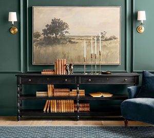 Table console de luxe de haute qualité, moderne et traditionnelle, en bois, pour couloir, salon, meubles de salon - Product Image 6