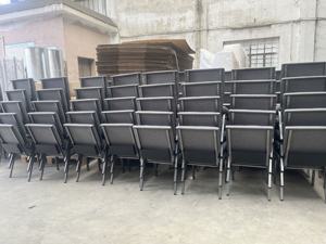 Silla de Auditorio Apilable de Lujo, Sillas de Iglesia con Marco de Metal, Sillas de Iglesia al por Mayor para Conferencias, Uso en Hoteles y Exteriores - Product Image 6