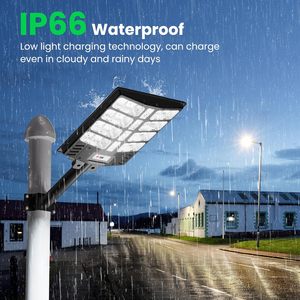 Luces de jardín para césped Patio Pasarela Energía solar Lámpara de calle de inducción solar al aire libre - Product Image 5