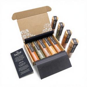 <span class=keywords><strong>Coffret</strong></span> cadeau pour femmes pour la Saint-Valentin, 5 épices et assaisonnements pour <span class=keywords><strong>barbecue</strong></span>, <span class=keywords><strong>coffret</strong></span> cadeau gastronomique, accessoires pour fumoir, TIMBER TASTE - Product Image 1
