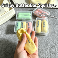 Super Humid Soft-crumbly Crispy-Shell Butter Stick Blind Box ASMR Mainan Remas Pereda Stres Dengan Efek Lambat Mengembang