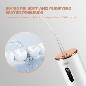 Nuevo Irrigador Bucal Eléctrico Recargable por USB, Resistente al Agua, Limpiador Dental Portátil - Product Image 3