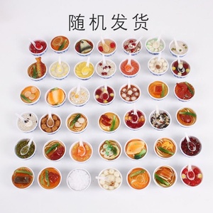 ชามพอร์ซเลนจำลองขนาดใหญ่ 4 ซม. สี<span class=keywords><strong>ขา</strong></span>วสไตล์จีน ลายฟ้า<span class=keywords><strong>ขา</strong></span>ว จานเล็กสำหรับเล่นอาหารจิ๋ว งานฝีมือเรซิ่น DIY สำหรับใส่ซุป - Product Image 6