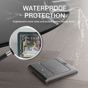 <span class=keywords><strong>Prise</strong></span> de courant étanche IP44 montée au sol Thaïlande Mécanisme de <span class=keywords><strong>prise</strong></span> pop-up Boîte de <span class=keywords><strong>prise</strong></span> de sol avec gestion des câbles dissimulée - Product Image 6