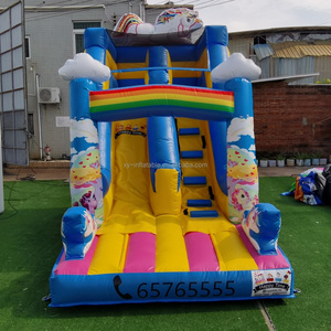 4MX2MX3M Yuedong <span class=keywords><strong>Pirate</strong></span> Theme lane Dry Slide Outdoor Fun Climbing Bounce Moonwalk House Castle Bouncer Game - Product Image 5