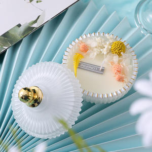 Ensemble de bougies piliers parfumées à la soja écologiques et artisanales avec boîte cadeau pour la maison et l'hôtel, utilisation en <span class=keywords><strong>vacances</strong></span> - Product Image 5