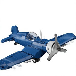 Offre Spéciale – Blocs de Construction Créatifs à Petites Particules – Modèle d'Avion de Combat – Jouet DIY à Assembler – Souvenir d'Événement Commercial – Cadeau Présenté à la Main - Product Image 1