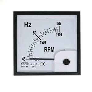 Bền trong sử dụng được-96 45-55Hz + RPM 220V Bảng điều chỉnh Analog Hz tần số Meter - Product Image 1
