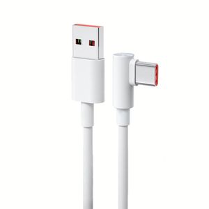 สายชาร์จเร็วแบบ Type-C 6A 120W สำหรับอุปกรณ์ Xiaomi สมาร์ทโฟน แท็บเล็ต สาย USB แบบ L ราคาโรงงาน - Product Image 1