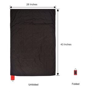 Solid <b>Large</b> <b>Mat</b> Lightweight Portable Quick Drying Sand Proof Waterproof Picnic Camping Beach Blanket With Storage Bag - Product Image 3
