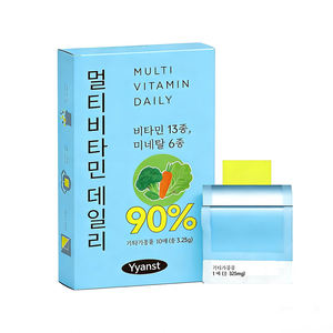 Bandes buvables multivitaminées végétaliennes naturelles OEM/ODM à faible teneur en sucre pour soutenir le métabolisme et la digestion – Complément alimentaire pour adultes – Échantillon gratuit - Product Image 1