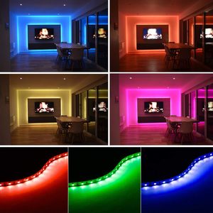 1M 5V <b>LED</b> RGB Strip Lights <b>Smd</b> 5050 USB Full Kit 2M 3M 4M 5M Flexible Remote Control <b>LED</b> TV Backlight Strip Lights - Product Image 4