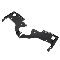 Paire de supports de phares noirs pour Chevy Corvette C5 1997-2004 Ensemble complet gauche et droite