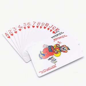 Cartas de Póker Estampadas en Caliente Personalizadas - Cartas de Juego de Papel Delgado Azul y Rojo de 230 g, Personalizadas de Alta Calidad para Casino y Uso Promocional - Product Image 2